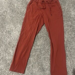 Lululemon Athletica Rust Track Pants